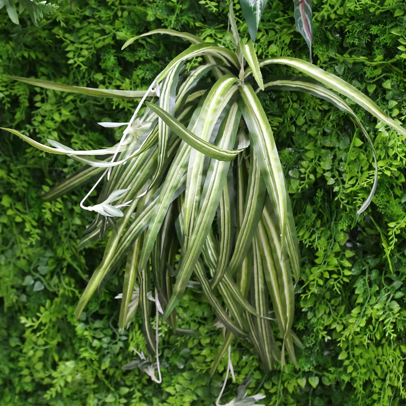 Garden latest design custom artificial plant screen balcony vertical green plant wall covering indoor wall decoration