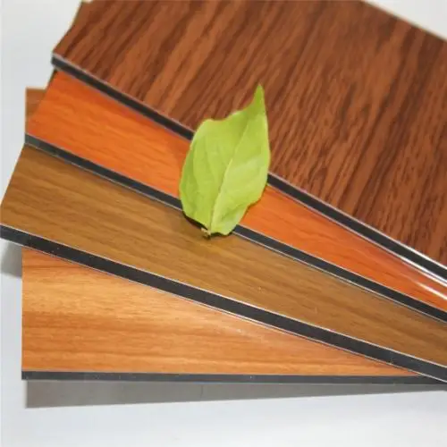 Wood Texture Aluminum Composite Panel and acp sheet for exterior/interior wall panel