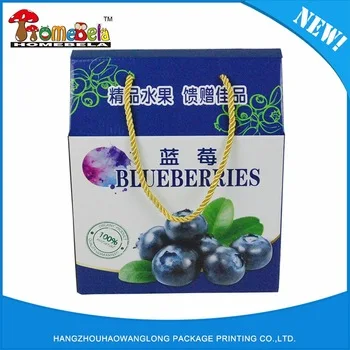 Eco-friendly вторичного материала пользовательские яблок упаковочные коробки