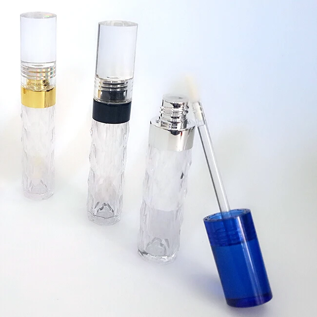 
Wholesale Luxury Empty Lip Gloss Tube with Wands Cosmetics Plastic Hot Stamping 