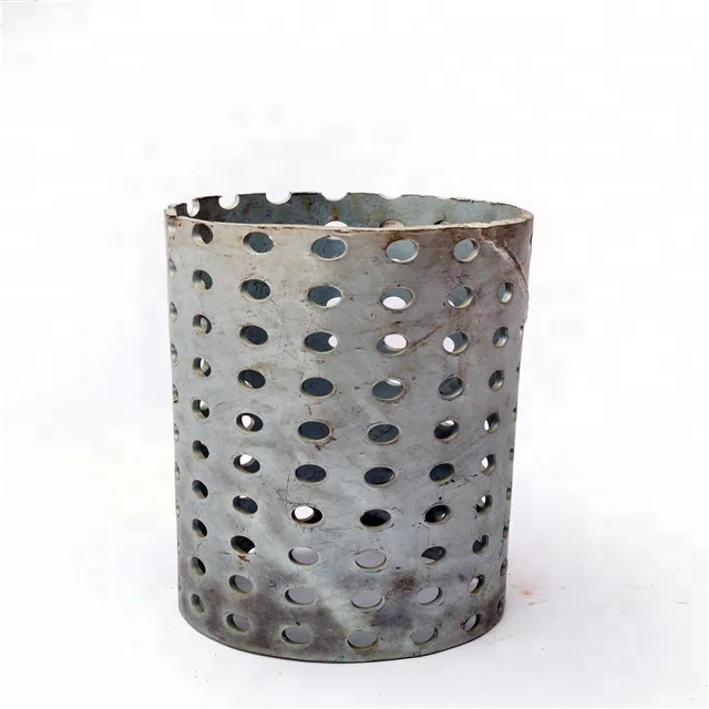 
Factory Direct Stainless Steel Welded Perforated Slotted casing Pipe 