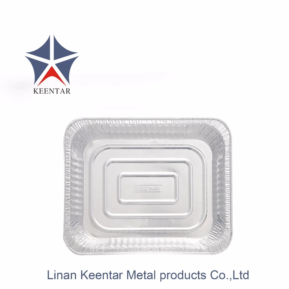 High quality half size aluminum foil container