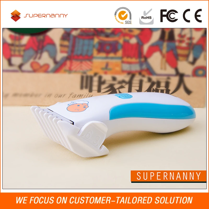 2017 Новый Дизайн Безопасного Лезвия Тихие Дети Волос Вырезать Мощный Двигатель Машина Для Стрижки Волос Для Ребенка