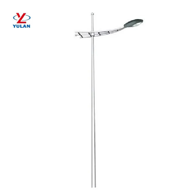 street light pole design autocad drawing