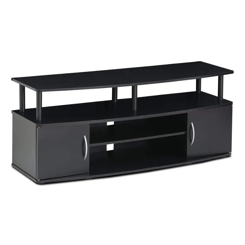 Modern Large Entertainment Center Hold up to Living Room Wooden TV Stand