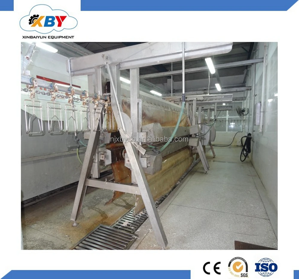 Used to Halal Chicken feather removal machine/Chicken feather cleaning machine/Bird Plucking Machine