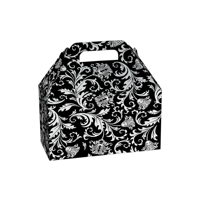 Box Carton Black Rigid Flat Luxury Magnetic Folding Storage Paper Gift Box With Ribbon