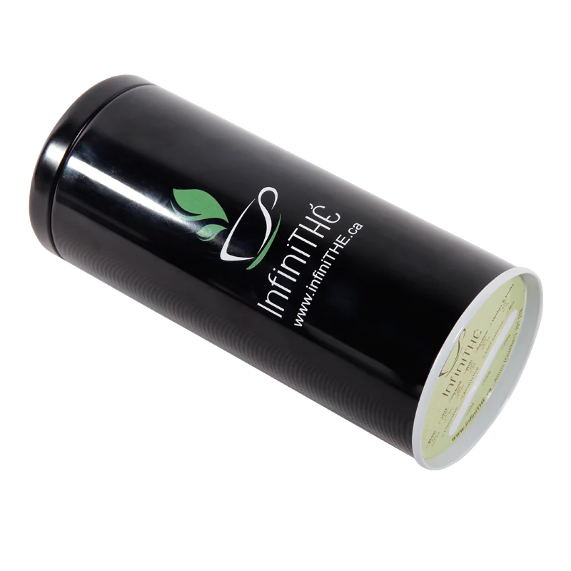 2022 hot sale cylinder gift tin container for coffee can tin packaging