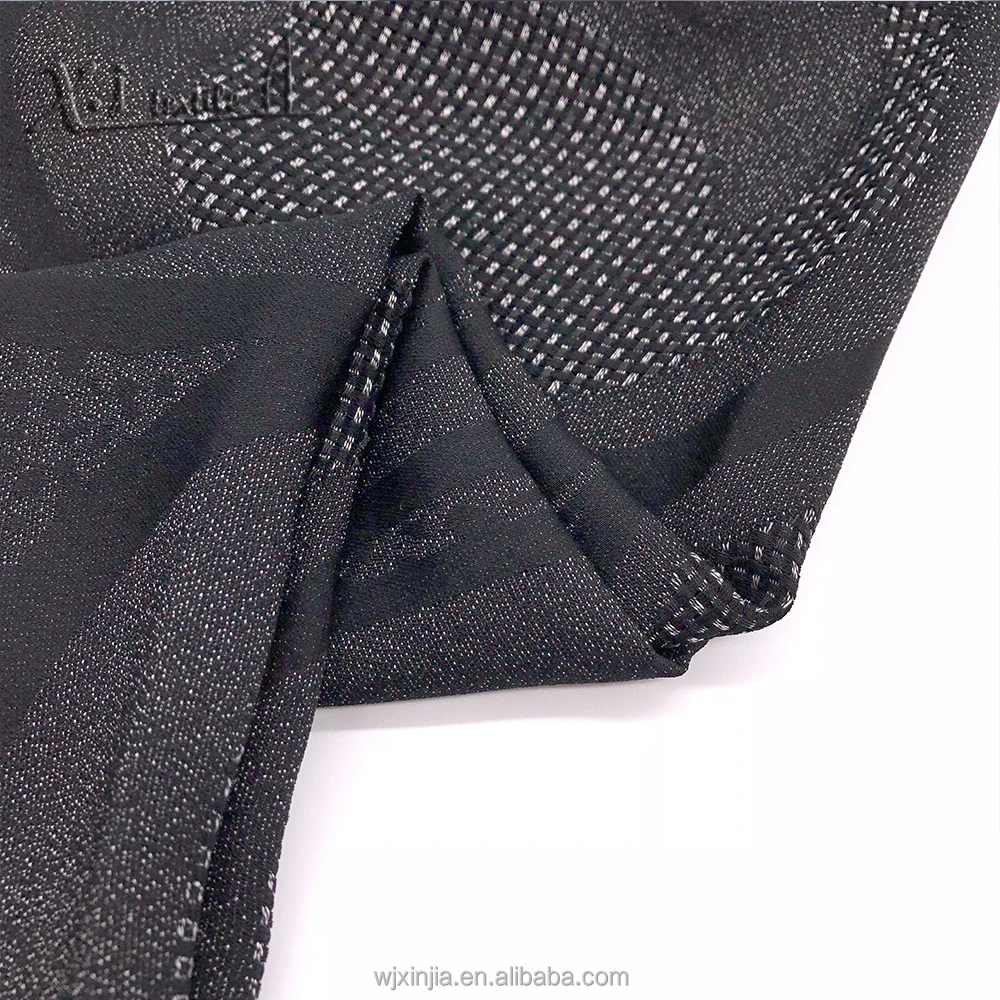  Трендовая дизайнерская ткань abaya черная вискозная жаккардовая для