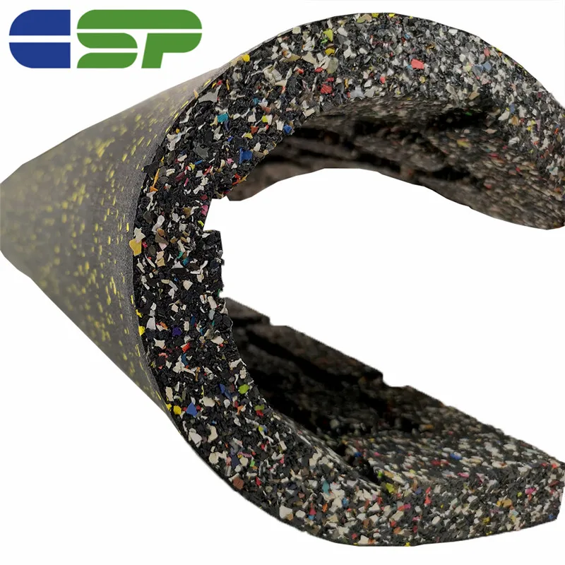 
Elastic Shock absorbent rubber tile floor --- Ideal for high impact uses 