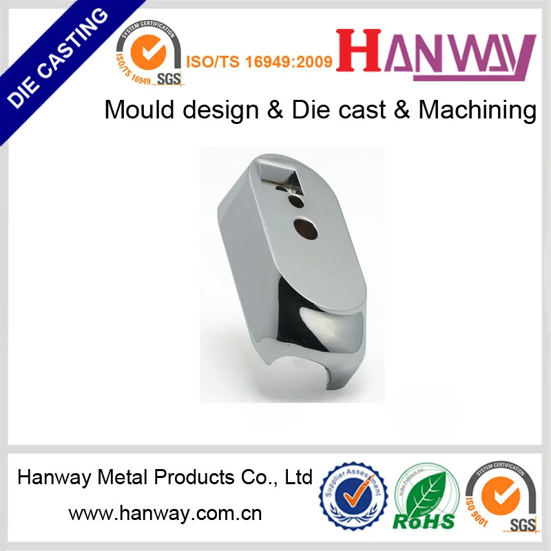 Support customization OEM manufacture aluminum die casting for office chair parts