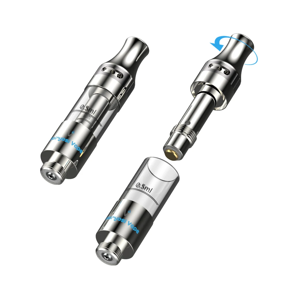 Adjustable Airflow Cartridge Pod Tanks CBD Cartridge E-cigarette Atomizers