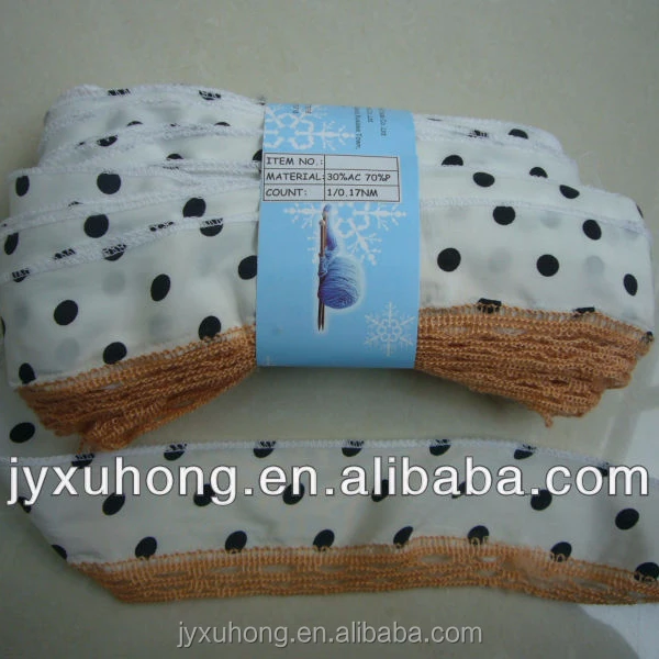 Шифоновая тканевая лента, сетчатая пряжа для вязания шарфа