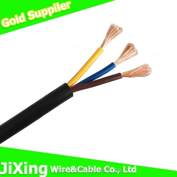 RVV 3*2.5 sqmm 300/500V Lov Voltage Flexible Electric Cable