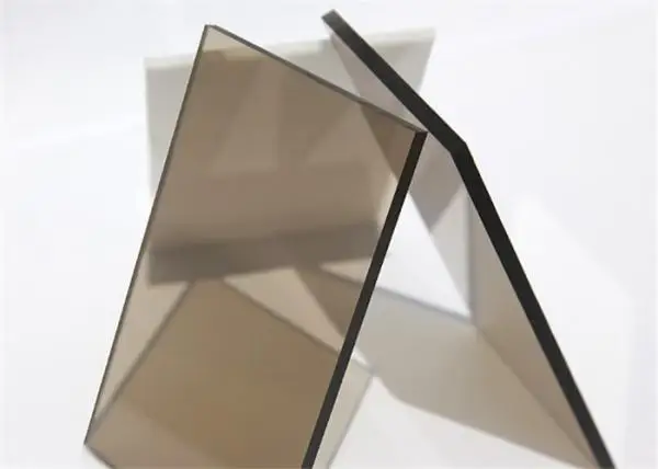 4mm 4.5mm 5mm 6mm Bronze Polycarbonate sheet panels for sliding doors