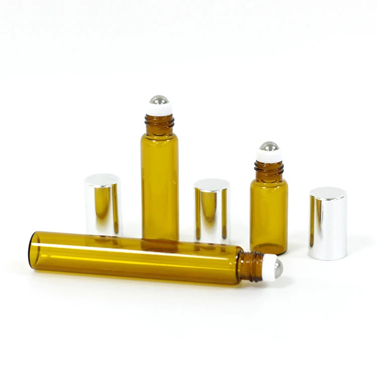 Флаконы с роликами объемом 10 мл, 3 мл, 5 мл, пустые флаконы для парфюма, стеклянные флаконы с роликами