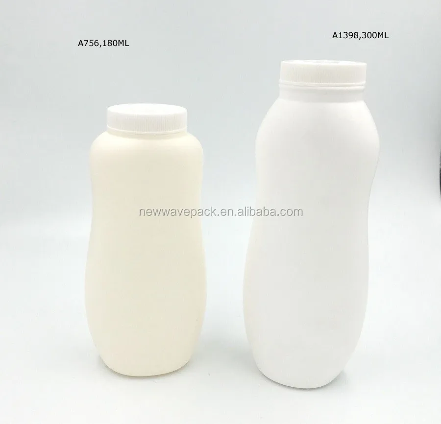 300ml hdpe powder bottle Customizable Soft-touch Empty Hdpe Plastic  Protein Powder Bottle