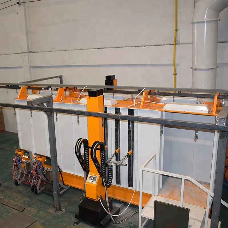 Automatic Electrostatic Aluminium Profile Powder Painting Equipment