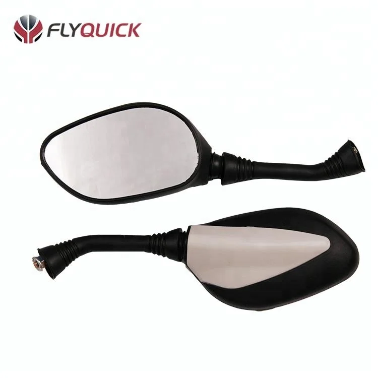 Excellent motorcycle parts distributors black plastic motorcycle mirror for KYMCO AGILITY125