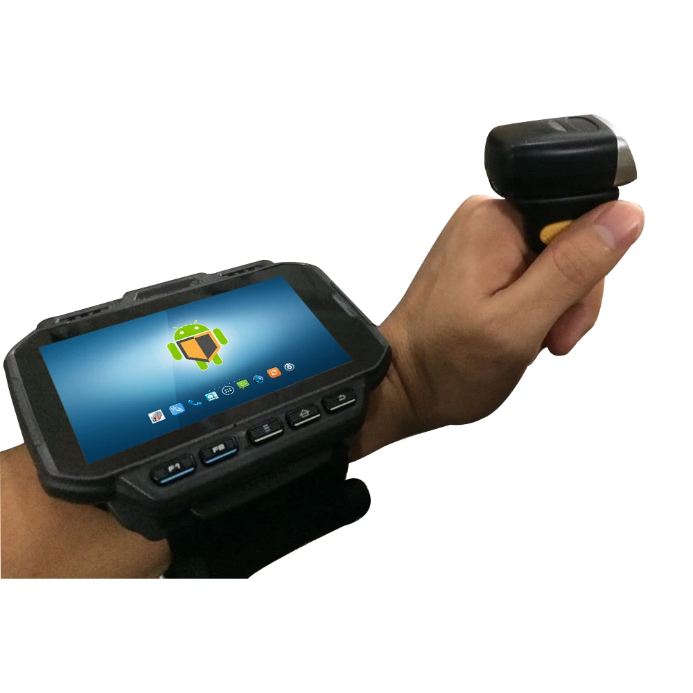 Android wireless wearable mobile computer with ring scanner