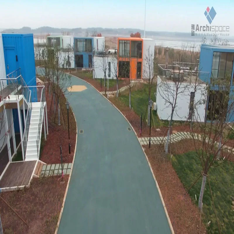 
Yahgee luxury steel structure prefab shipping container house prefabricated villa 