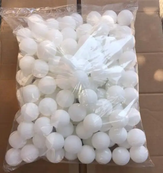 Оптовая продажа, оптом, дешево, настраиваемый логотип, зеленый мяч для пинг-понга, Пластиковые Мячи для настольного тенниса Yiwu