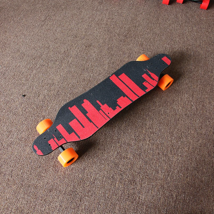 
iFasun cheap fast 20mph 800W dual hub motor 4 wheel autoskate boosted electric skateboard 