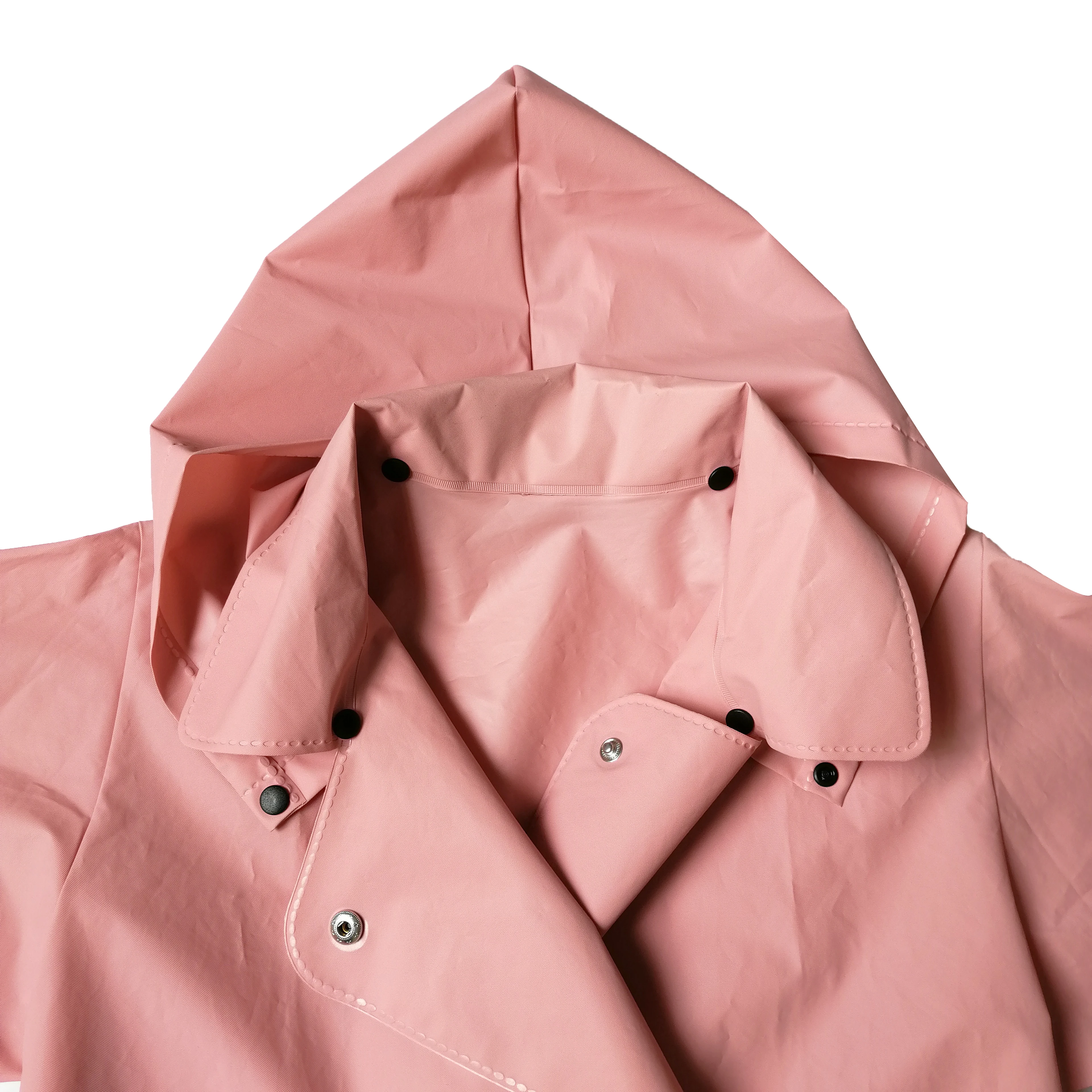 Hot Sale Waterproof Customized Outdoor Long Raincoat for Female