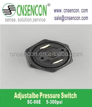 high pressure switch adjustable Pressure Switch SC-06EH CNSENCON Piston Pressure Switch