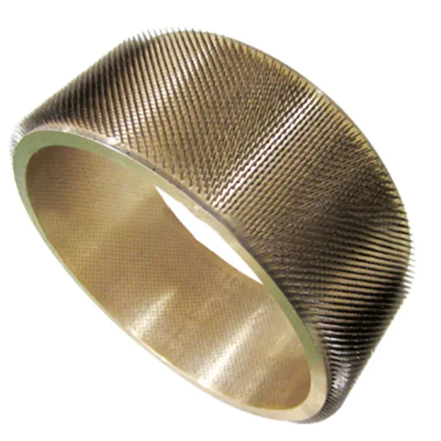 Plaster heating perforated shaft non-woven embossing roller double Fast delivery