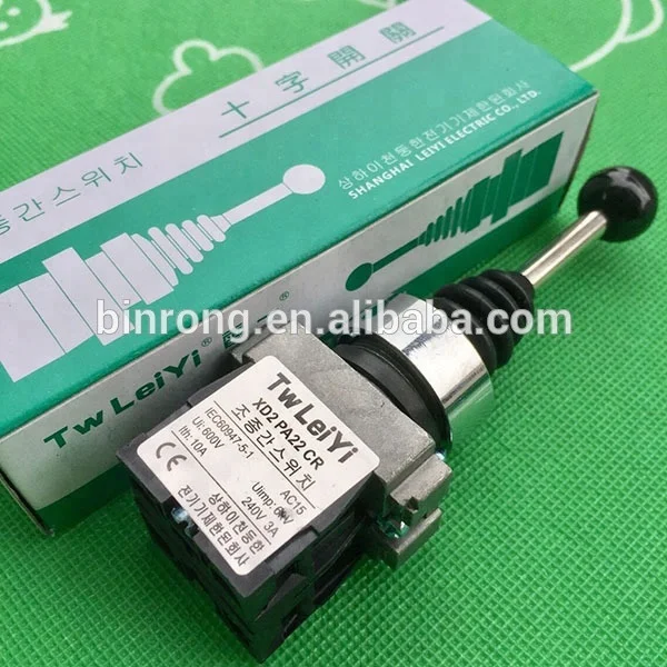 XD2-PA22CR 2 Position momentary Monolever Joystick Switch