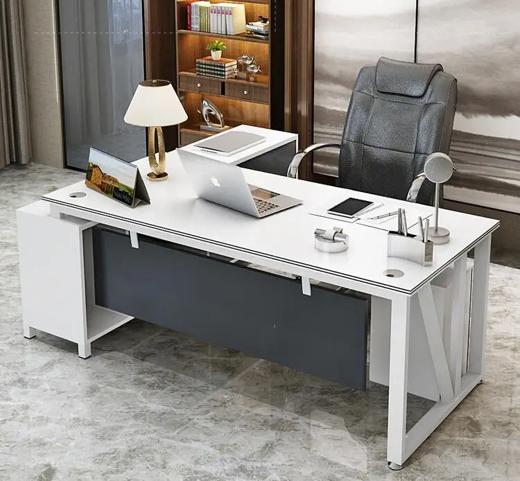 Luxury Executive Desk Office Furniture L Shape Executive Office Desk With Wood