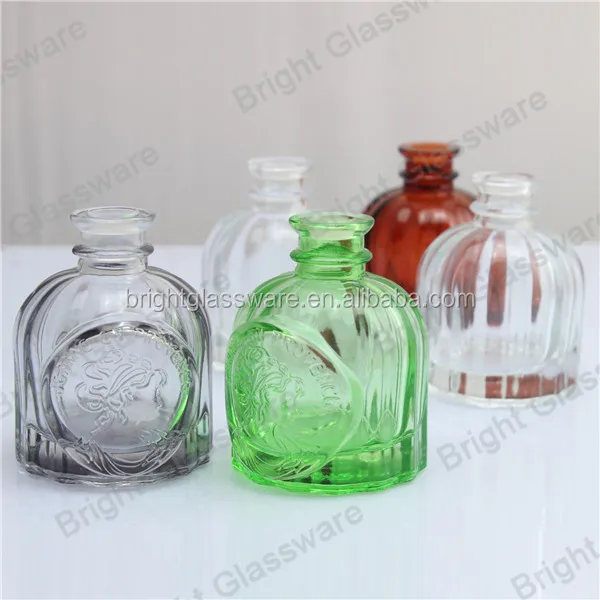 home decoration empty reed diffuser glass bottle perfume diffuser bottle car