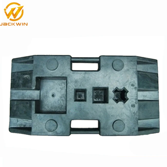 Heavy Duty Black Rubber Sign Pedestal Base with 15kgs