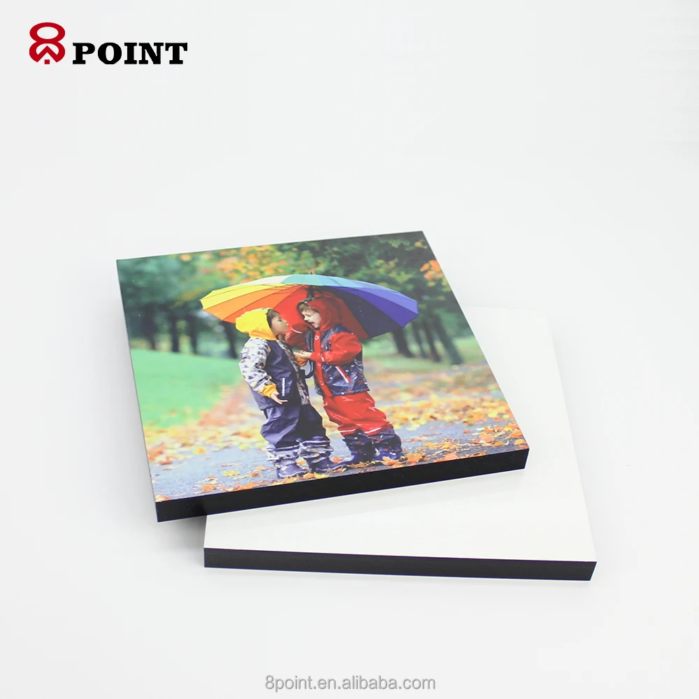 6 X 6 factory wholesale DIY Sublimation square wooden MDF photo frame