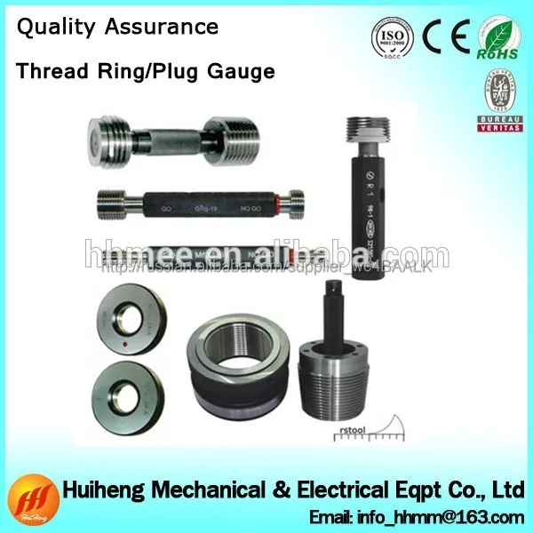 go to thread gauge, screw ring/plug gauge, thread ring gauge/plug gauge