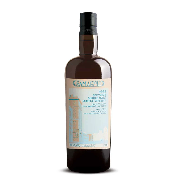 1994 Braeval Single Malt Scotch Whisky With Rosemary And Herbs