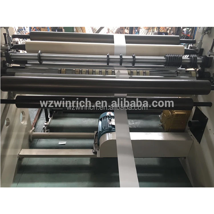 The newest Manufacturer PLC control automatic slitting machine