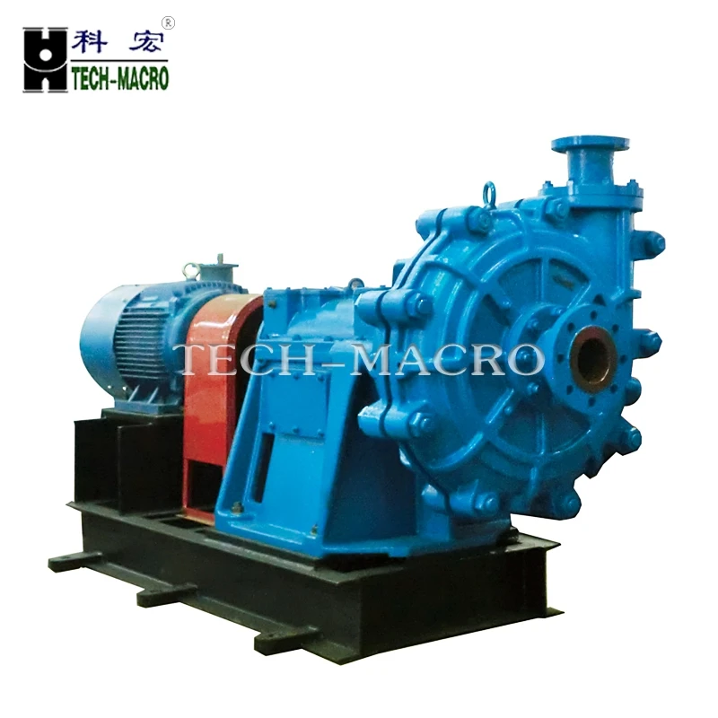 
Anti-abrasive centrifugal industrial ash and slag slurry pump for slag granulation process 