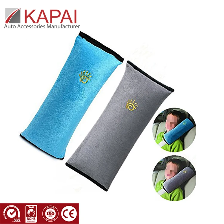 Детские автомобильные ремни безопасности, подушка, Защита плеч, подушка, постельное белье, мягкая подушка для сна