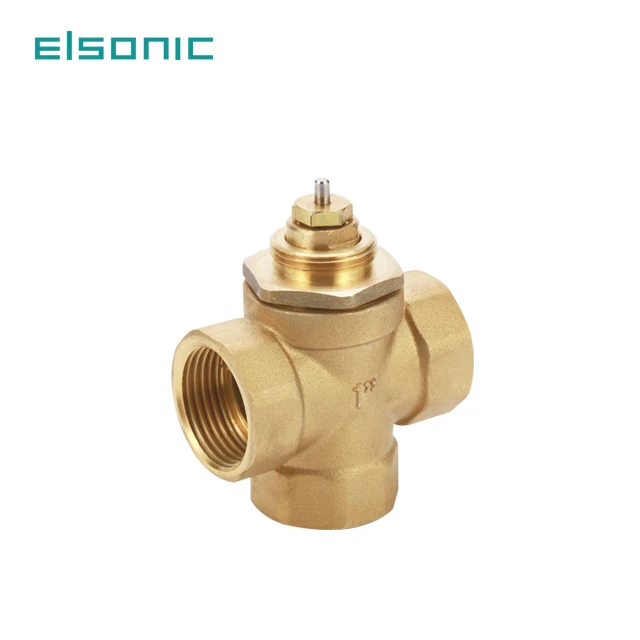 hvac for 3-way electric wireless remote control  brass 24v fan coil unit  motorized zone valve