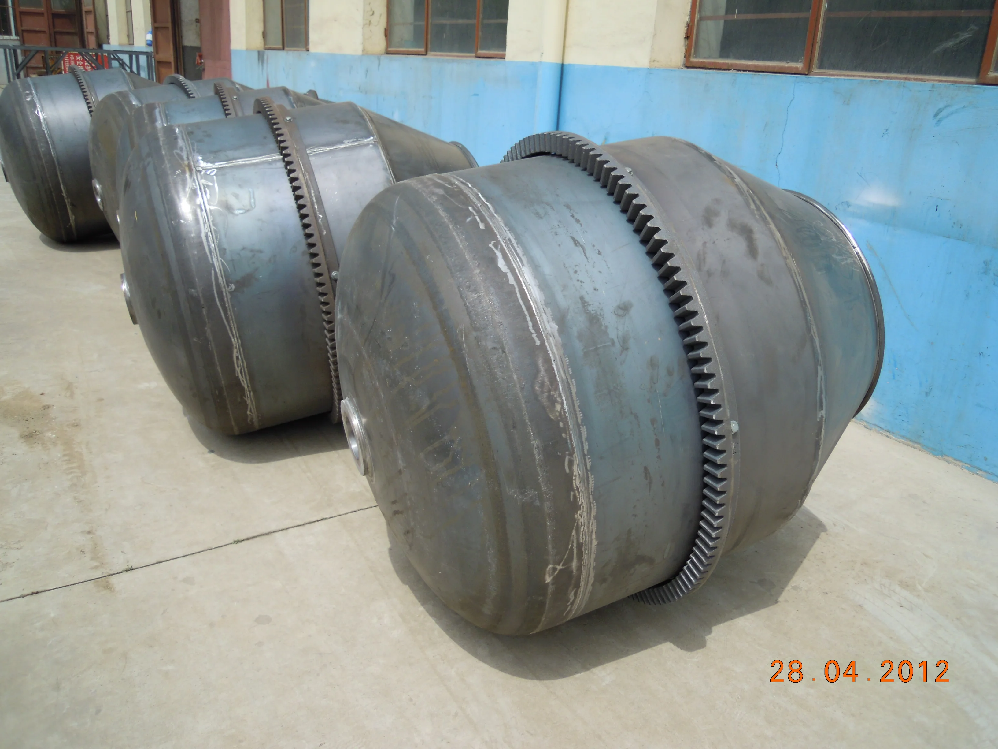 Industrial and Home use Concrete Mixer spare parts drum sand casting gears