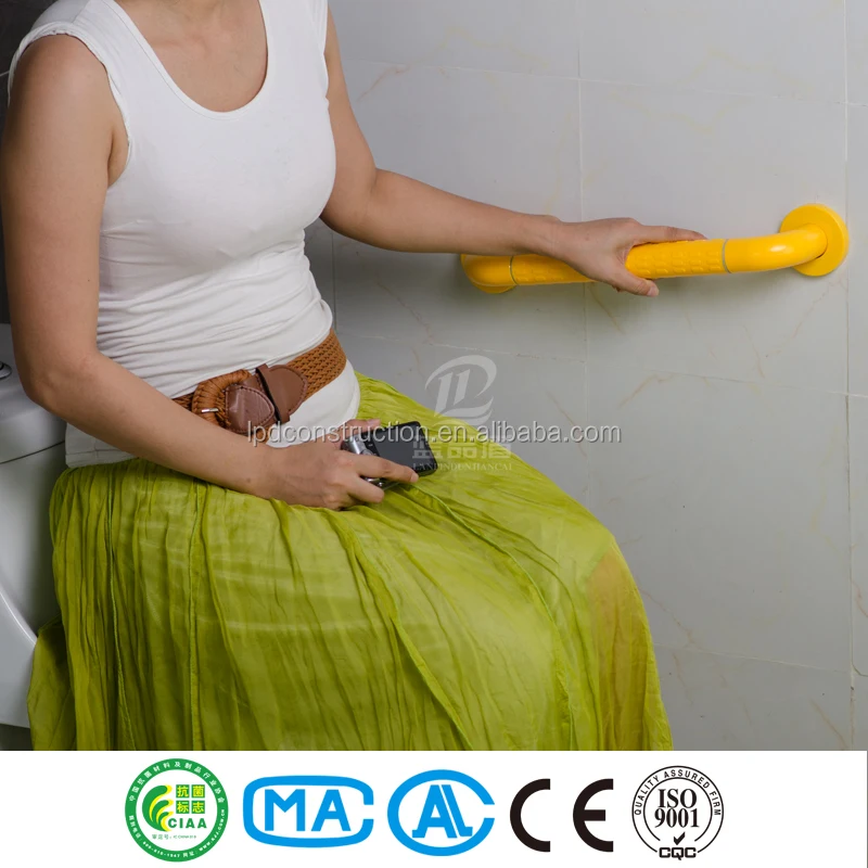 White Linear Grab Bar Straight Short Handle grip rail