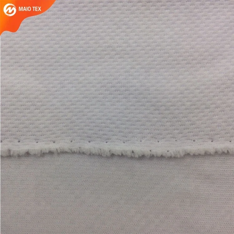 
75D jersey 100% Polyester Moisture Wicking Birdseye mesh Double Knit Fabric 