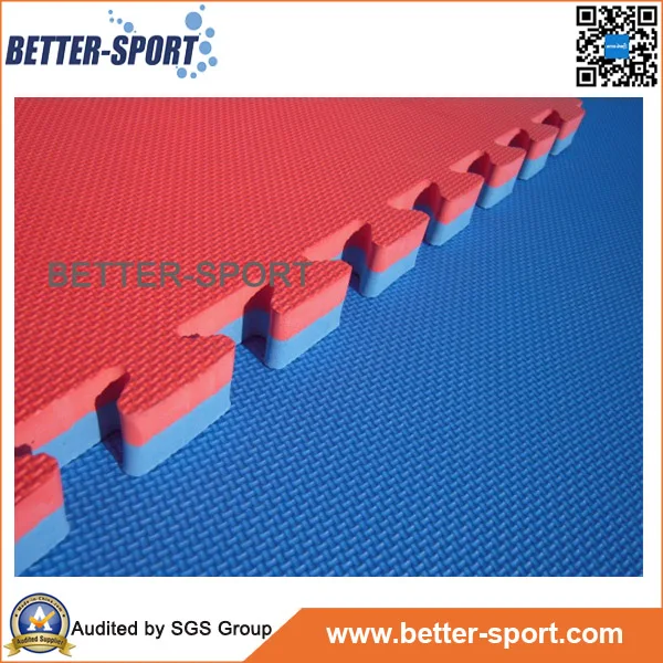 
taekwondo eva foam mat, interlocking tatami puzzle mat for takwondo 
