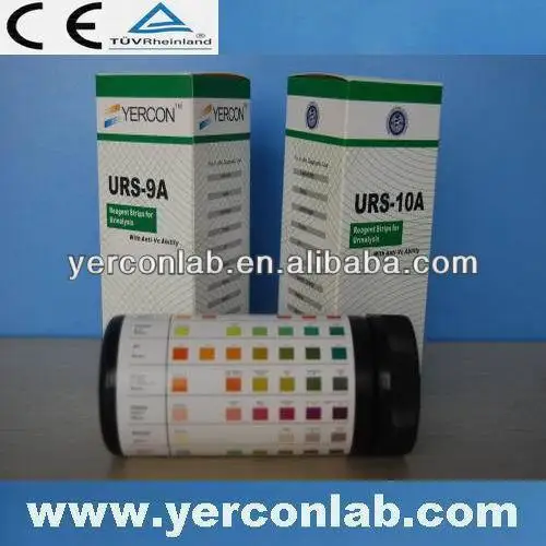 
rapid urine test strips URS-10A chemistry check urine 