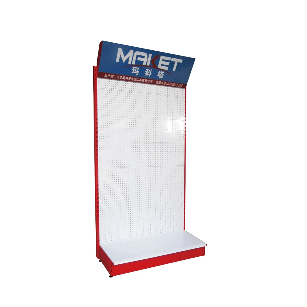 economic display shelf display stand with light box for sale