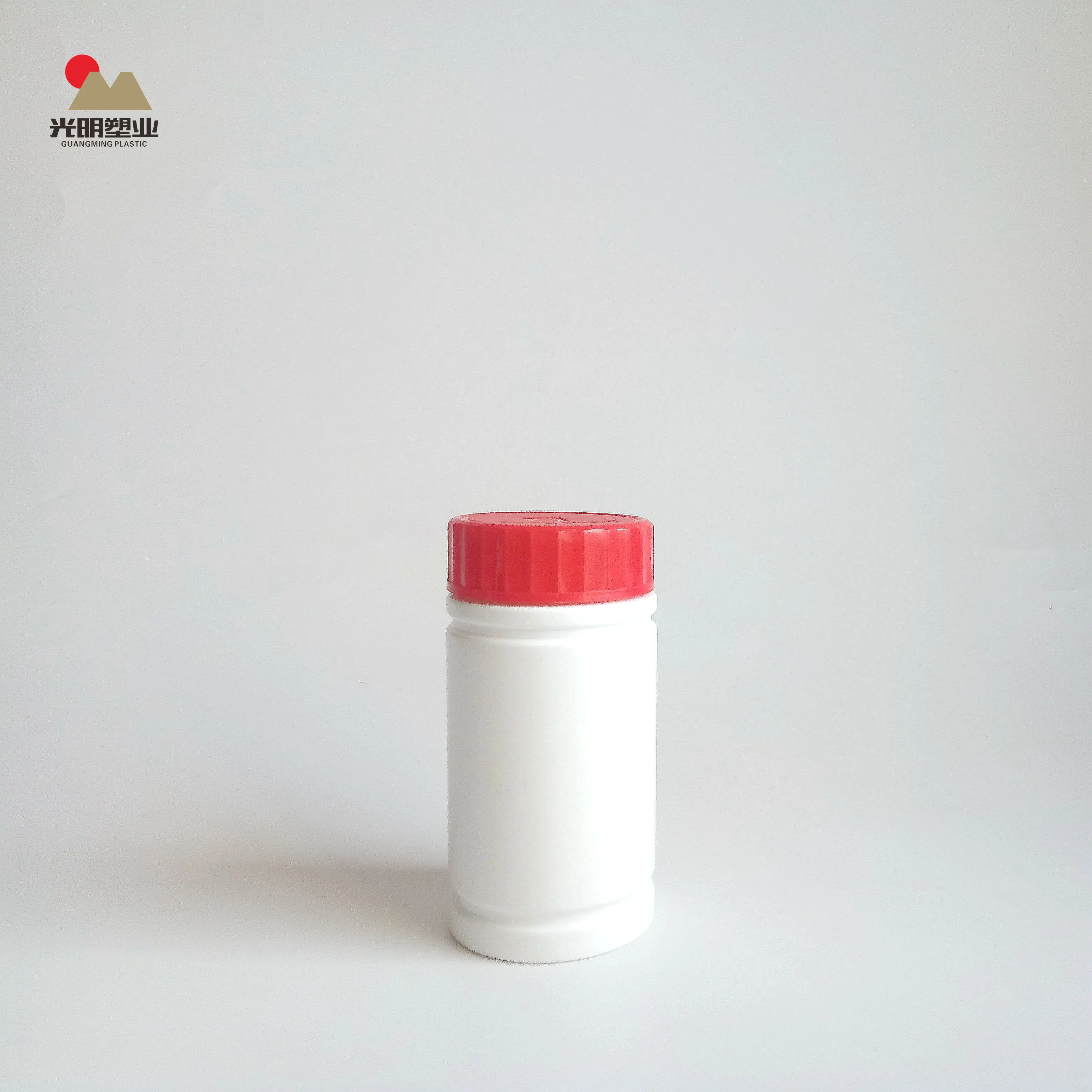 High quality empty 150ml White HDPE  Plastic Bottle medicine Container