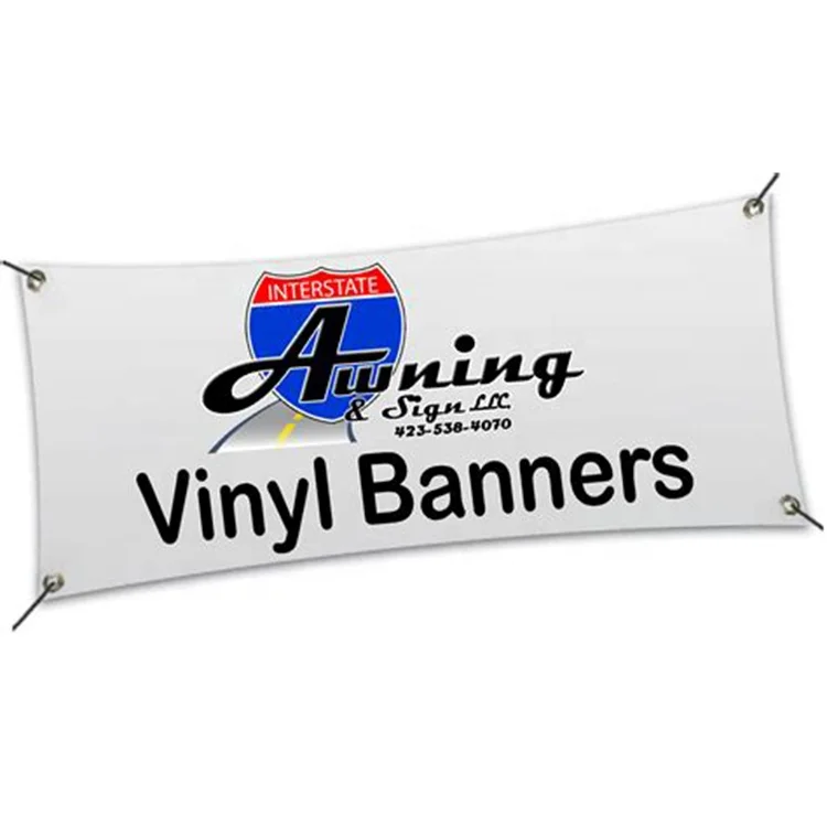 Digital printing flags and banners material vinyl customized banner