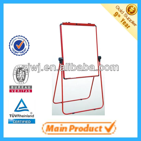 Ydb-002 u двойной- лицо белое доска флип-чарт раскладной двуспальный стороны сухой стереть черный сланец мелом доски